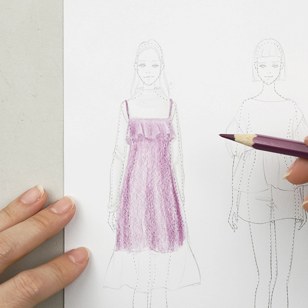 Fashion-sketch-coloring-girl-1-MKLAV-Fashion-Course
