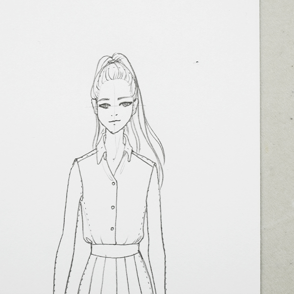Fashion-sketch-drawing-excersice-girl-tamplate-1-MKLAV-Fashion-Course